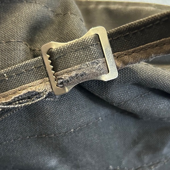 50's Vintage Janesville Fireman Coat Hornbuckle Jacket Black Fire Coat - Picture 10 of 16